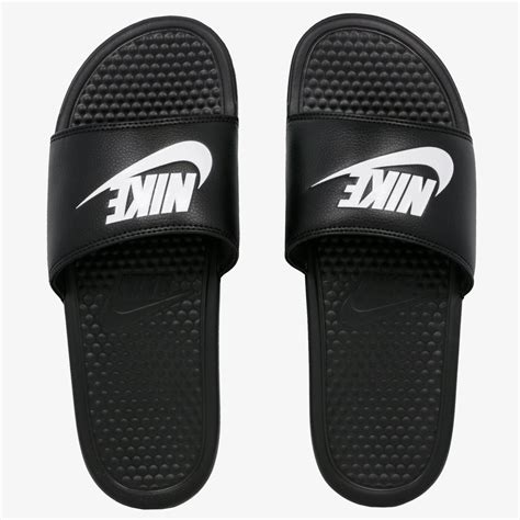 nike benassi herren schwarz